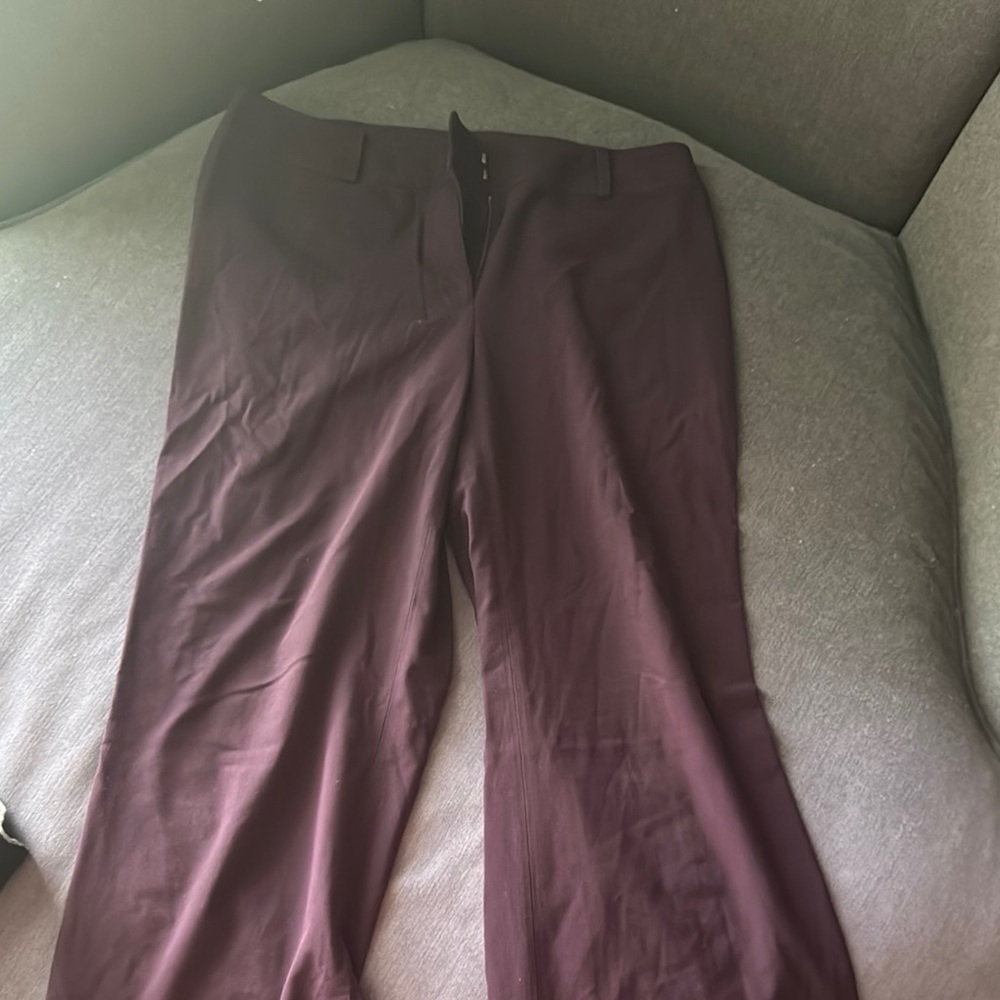 Women’s Dark Purple Dress Pants